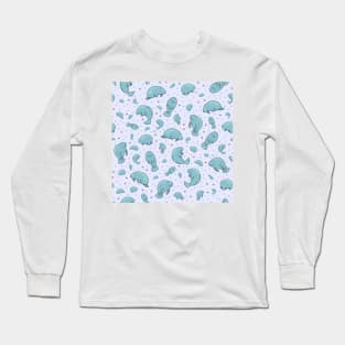 Cute Manatees Long Sleeve T-Shirt